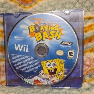 Nickelodeon SpongeBob's Boating Bash Wii Game